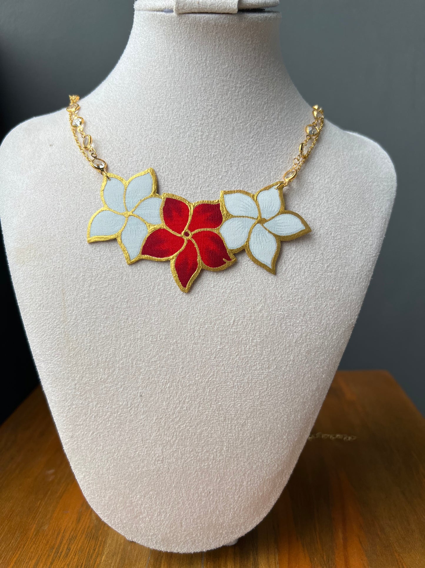 Buttercups Batik Necklace