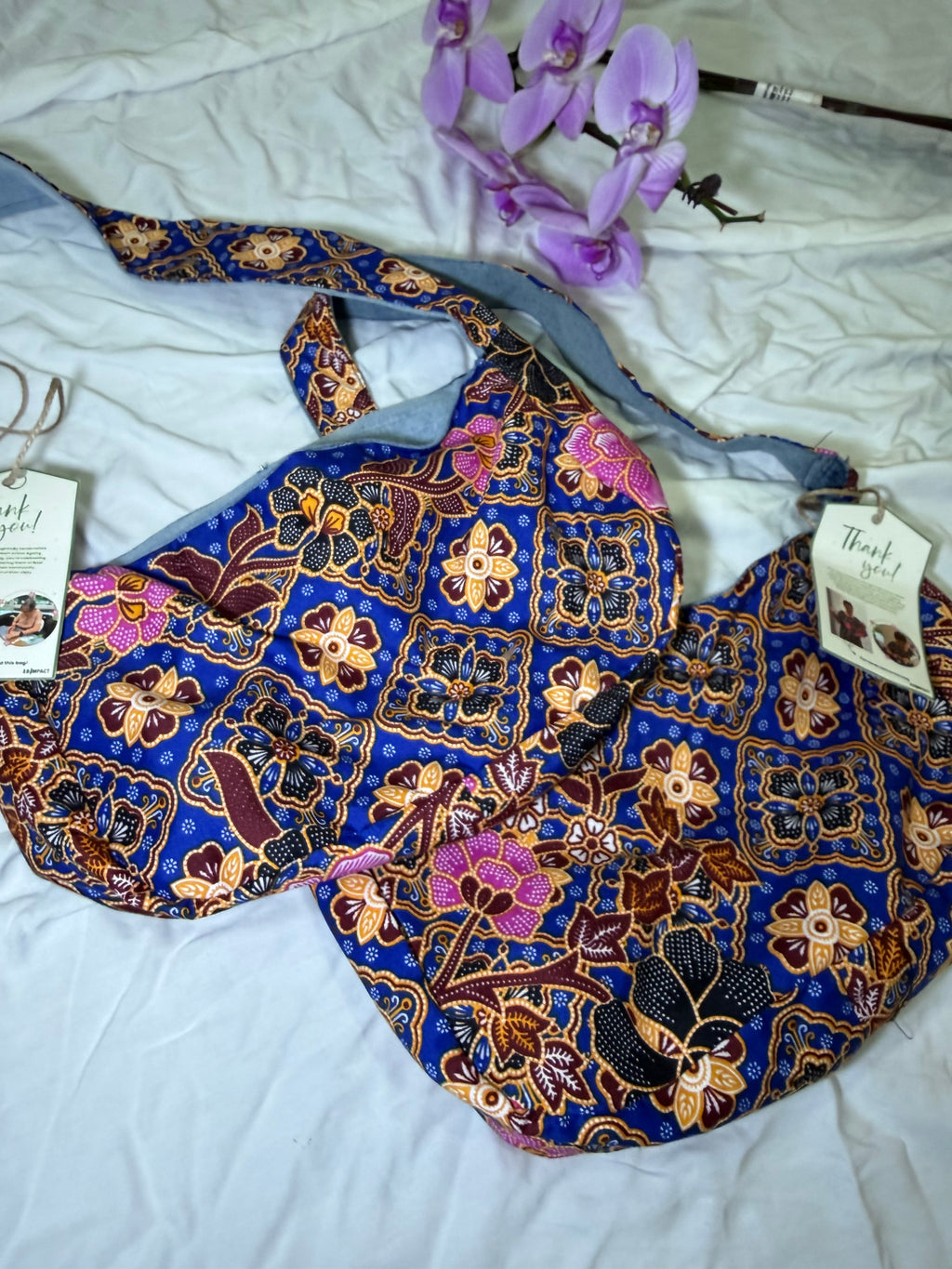 Upcycled Batik Purse Batik Sayang x Seeds of Change