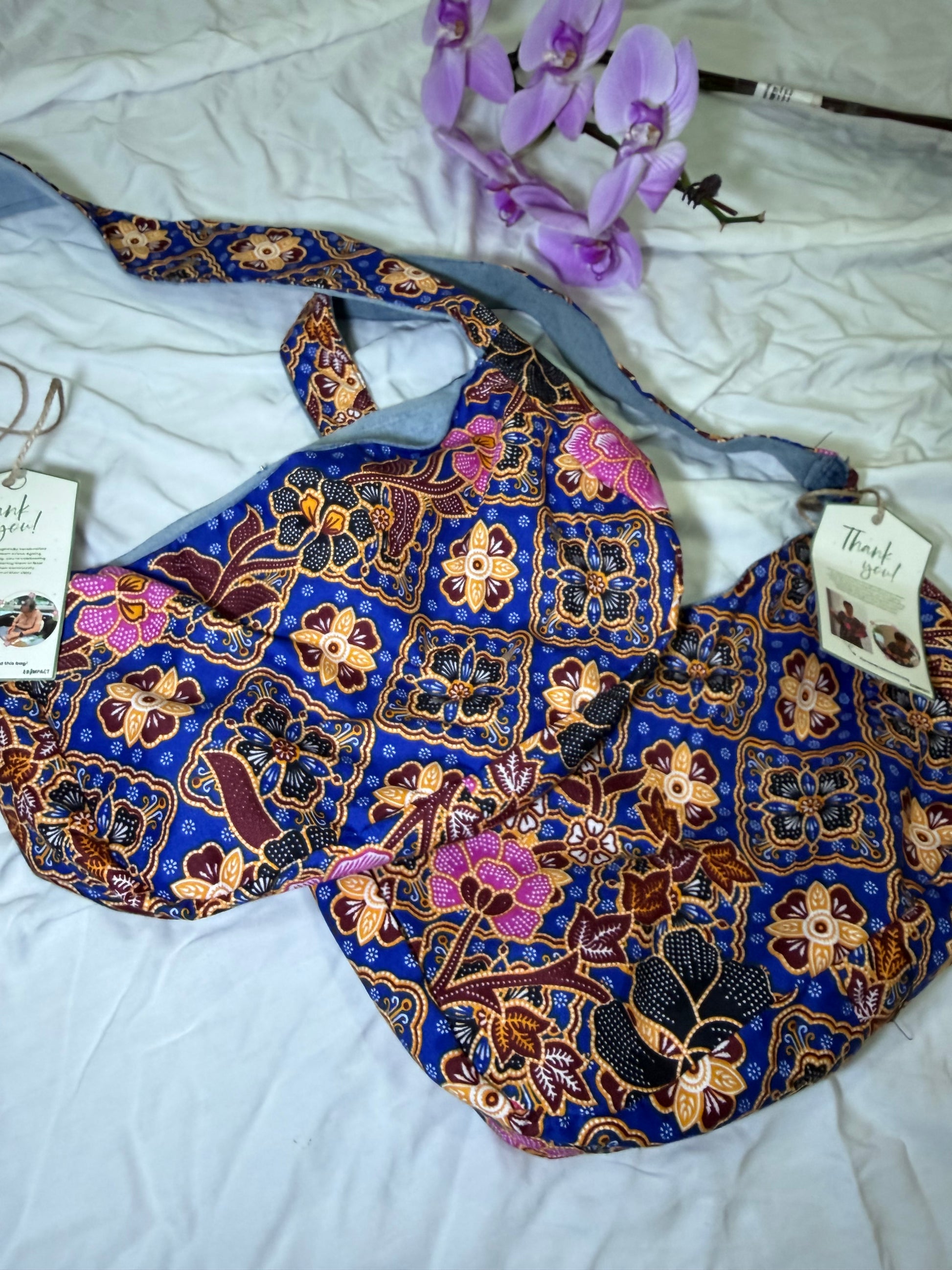Upcycled Batik Purse Batik Sayang x Seeds of Change