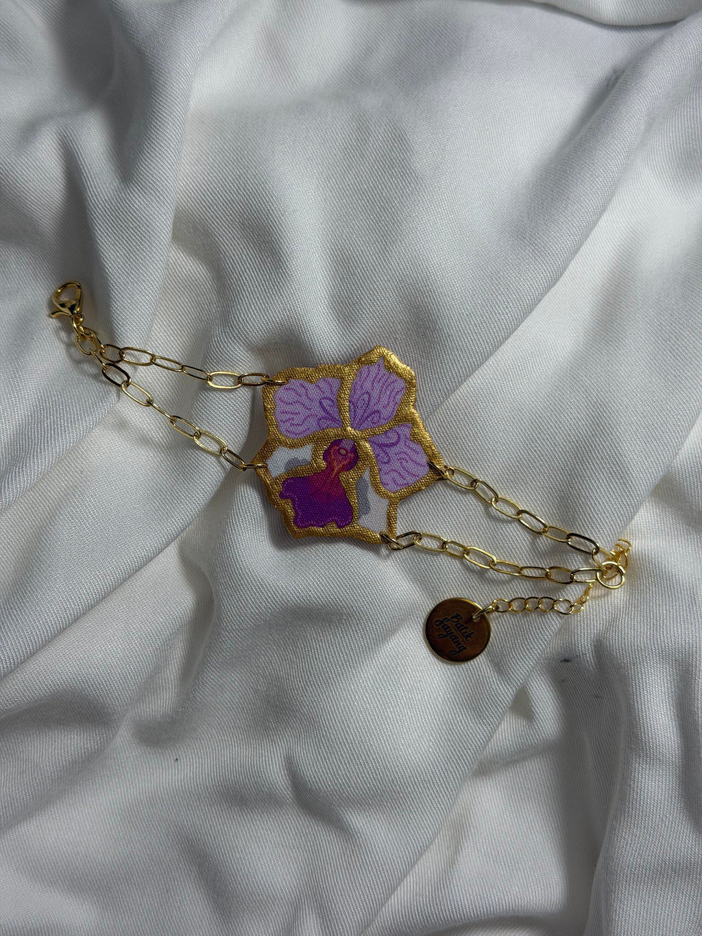 Vanda Miss Joaquim inspired Batik Bracelet