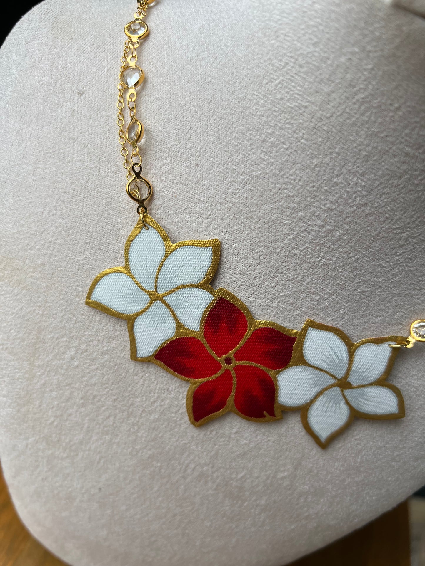 Buttercups Batik Necklace