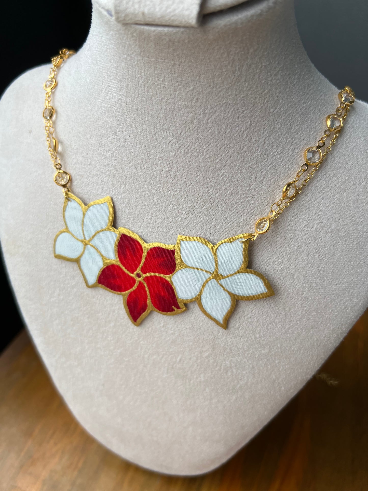 Buttercups Batik Necklace