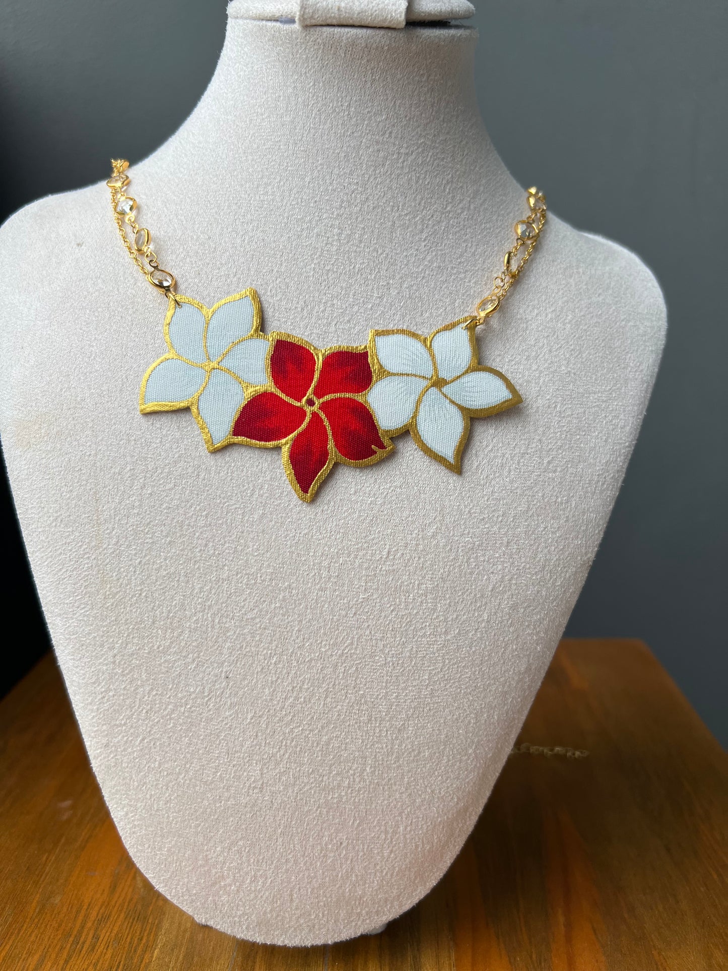 Buttercups Batik Necklace