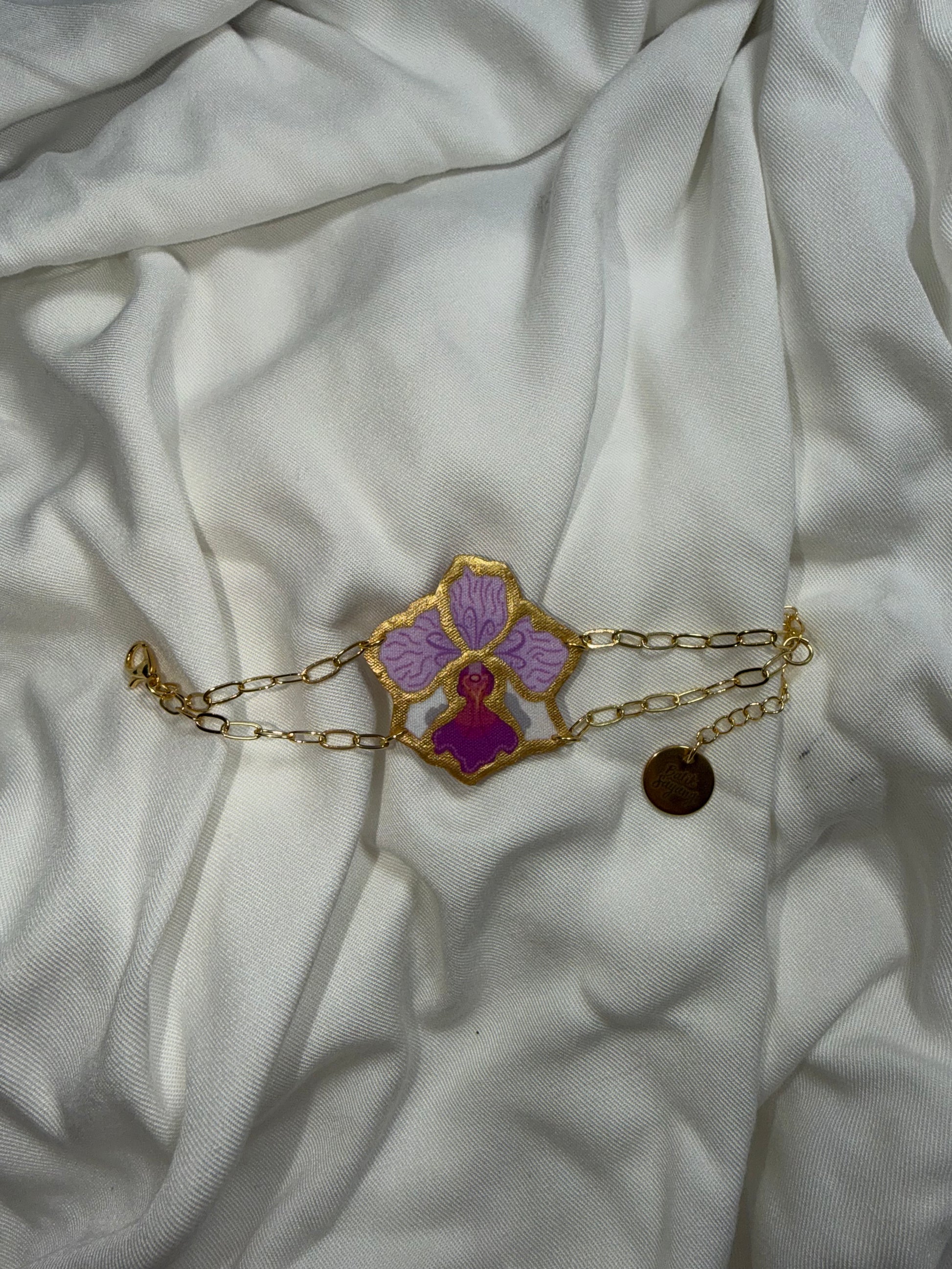 Vanda Miss Joaquim inspired Batik Bracelet