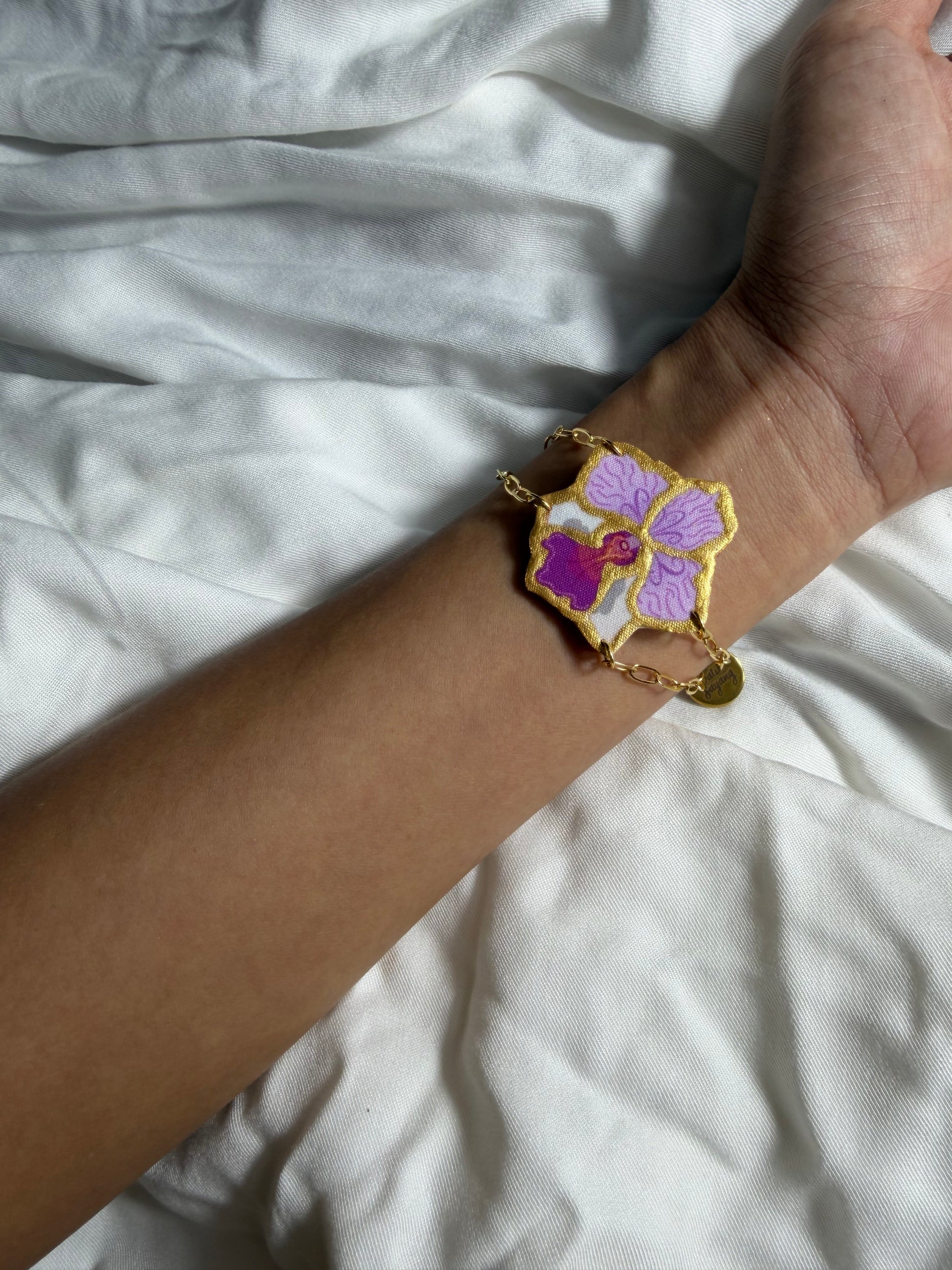 Vanda Miss Joaquim inspired Batik Bracelet