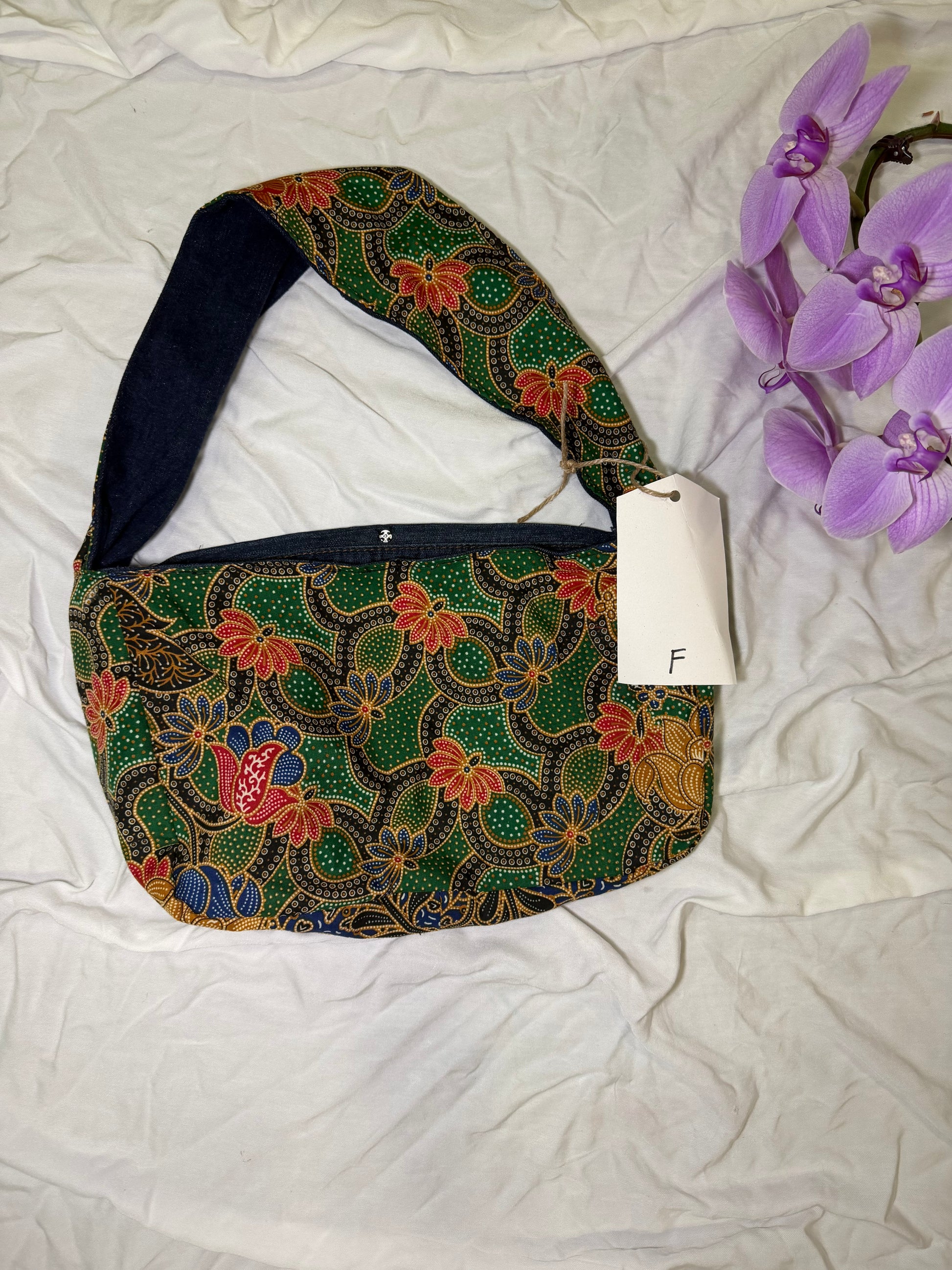 Upcycled Batik Purse Batik Sayang x Seeds of Change