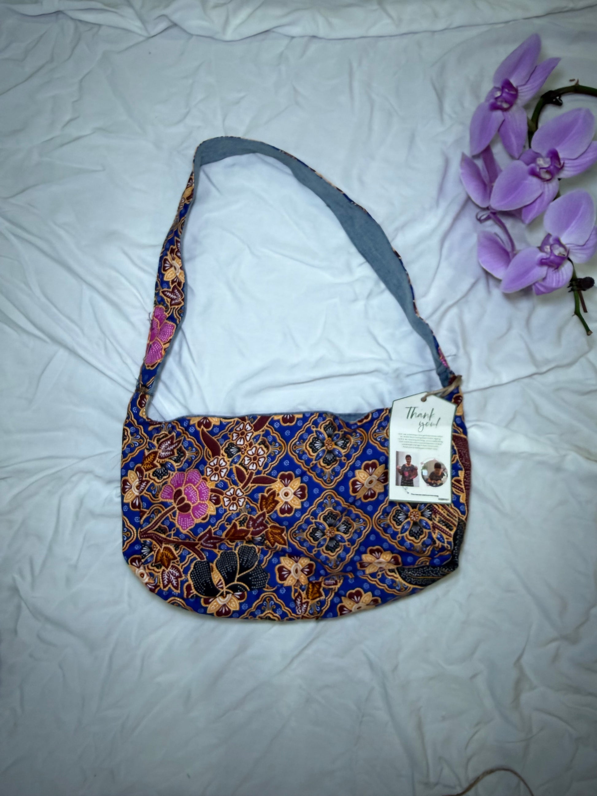 Upcycled Batik Purse Batik Sayang x Seeds of Change