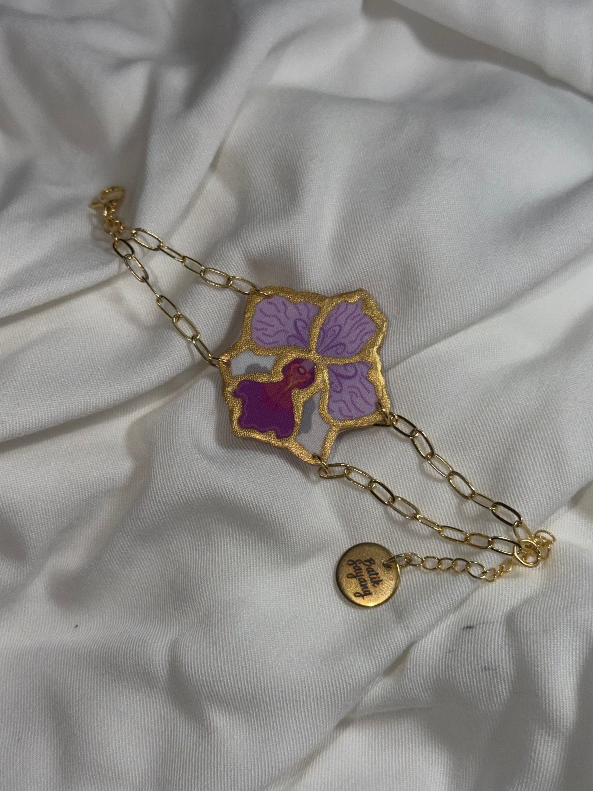 Vanda Miss Joaquim inspired Batik Bracelet
