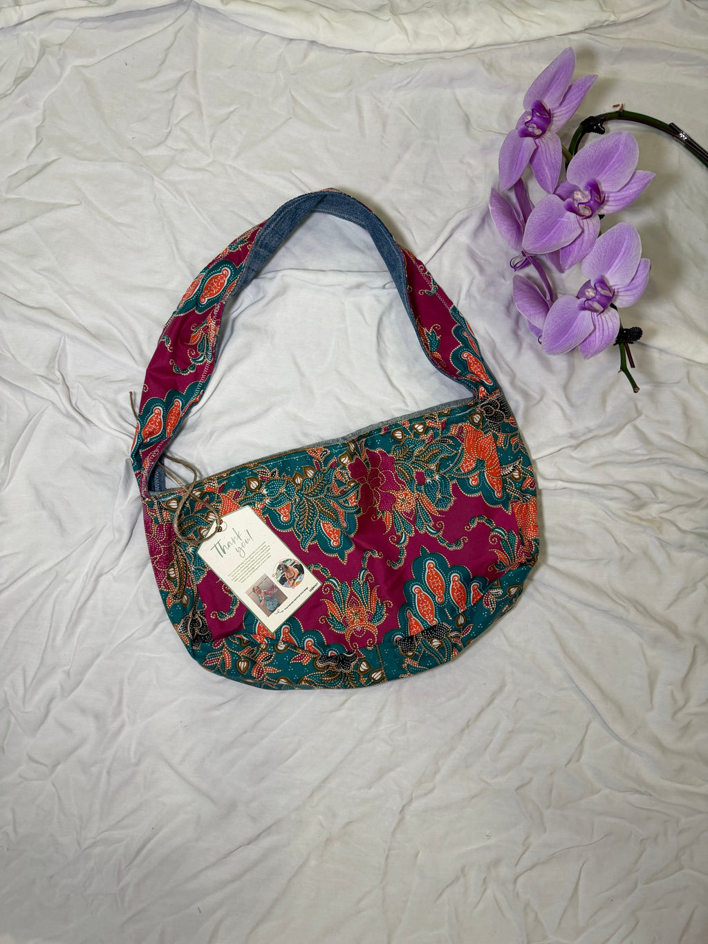 Upcycled Batik Purse Batik Sayang x Seeds of Change