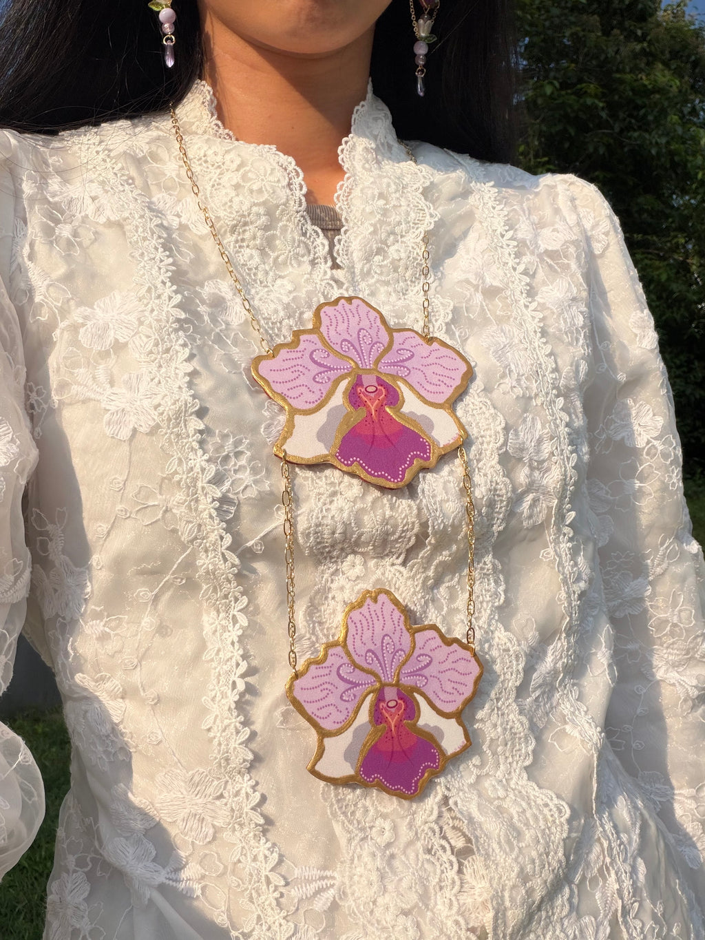Vanda Miss Joaquim inspired Dokoh Necklace 2 Pc