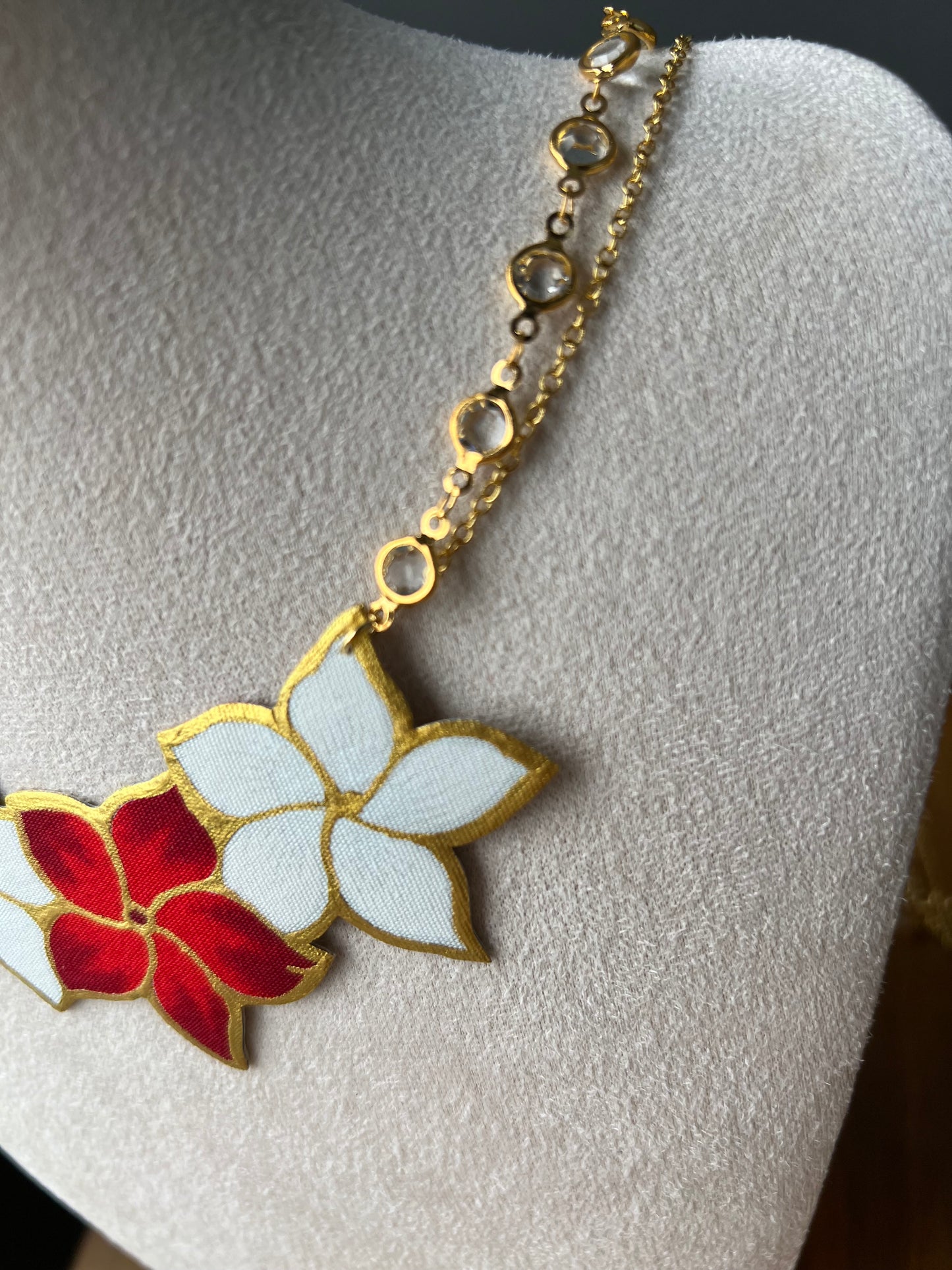 Buttercups Batik Necklace