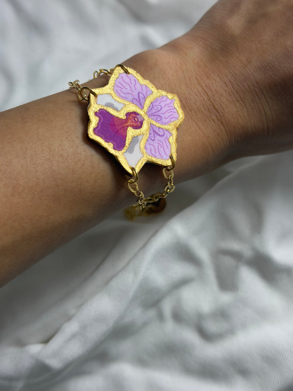 Vanda Miss Joaquim inspired Batik Bracelet