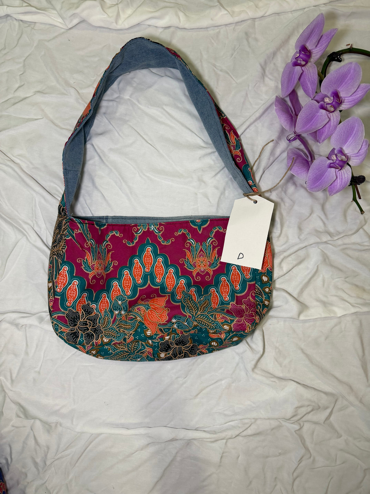 Upcycled Batik Purse Batik Sayang x Seeds of Change