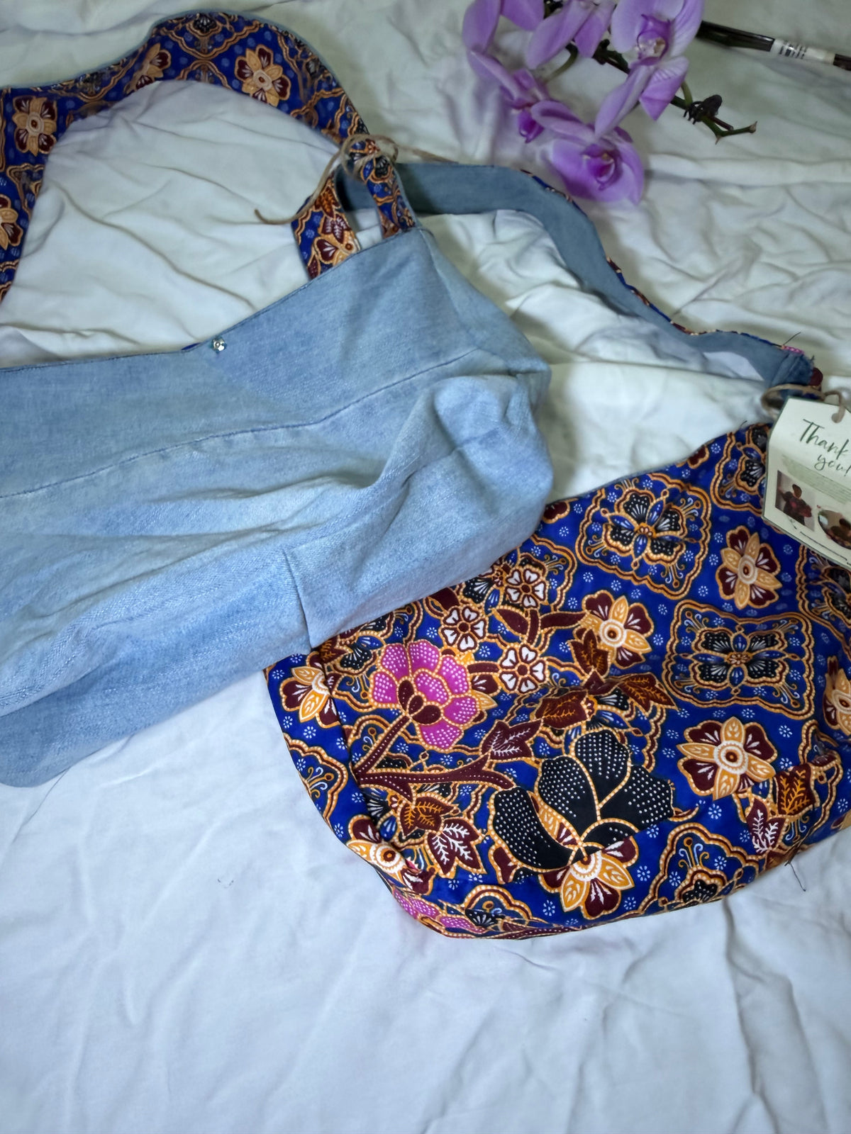 Upcycled Batik Purse Batik Sayang x Seeds of Change