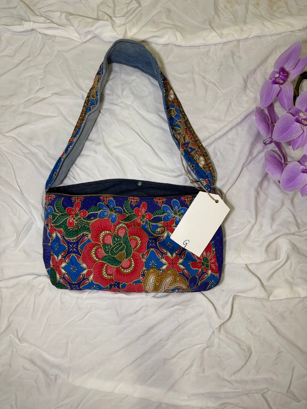 Upcycled Batik Purse Batik Sayang x Seeds of Change