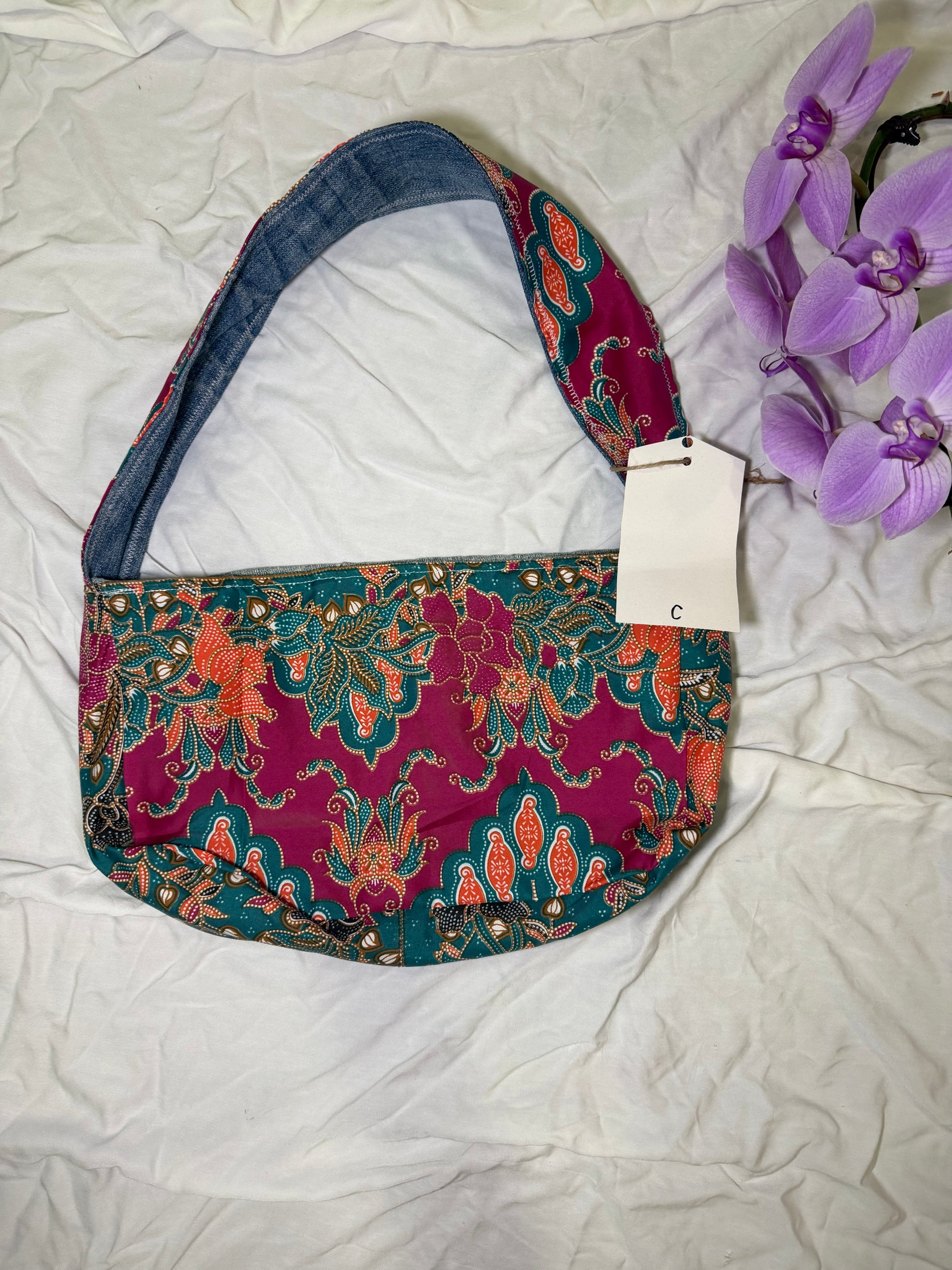 Upcycled Batik Purse Batik Sayang x Seeds of Change