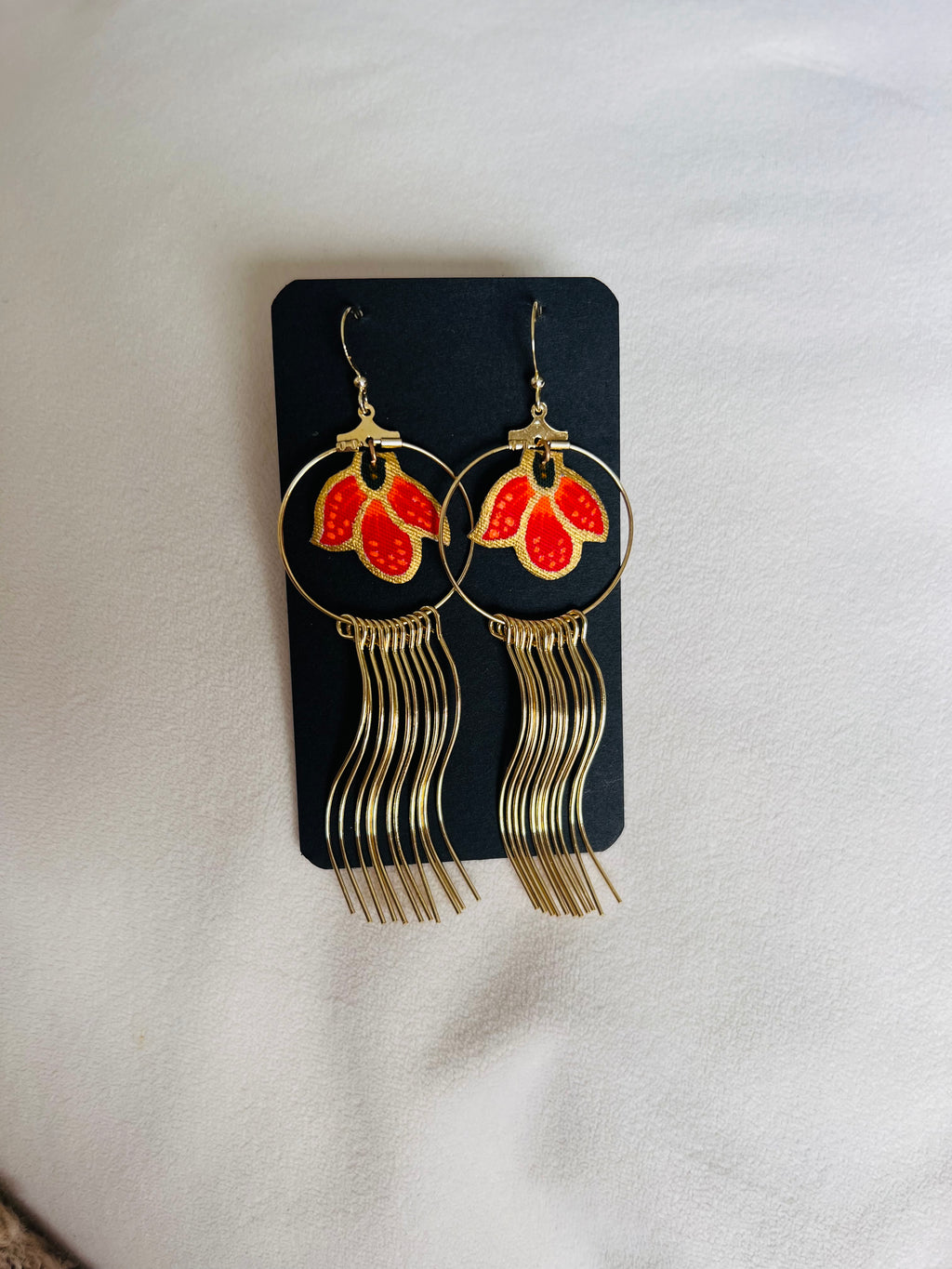 Poppy Dangling Earrings Limited Piece