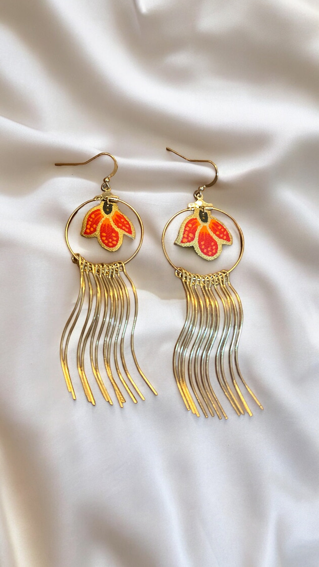 Poppy Dangling Earrings Limited Piece